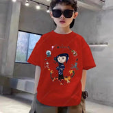 Cute & Quirky Koralina Kids Drop Shoulder Tee